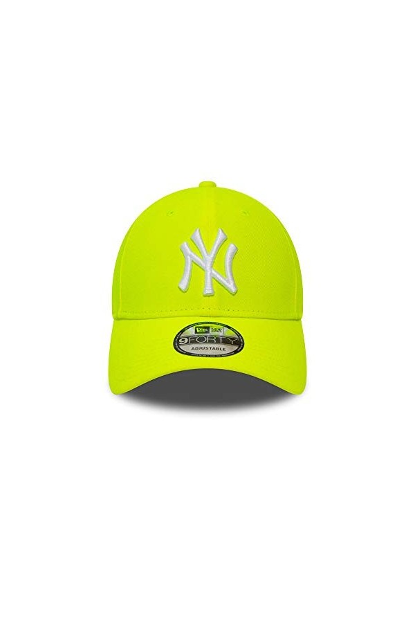 New Era New York Yankees MLB Cap Verstellbar 9forty Basecap Kappe Neon Gelb - One-Size
