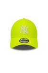 New Era New York Yankees MLB Cap Verstellbar 9forty Basecap Kappe Neon Gelb - One-Size