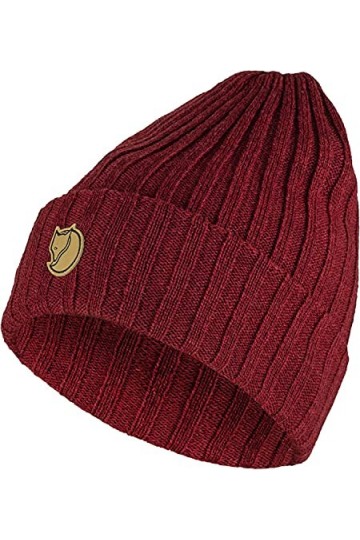 Fjallraven Byron Hat Bonnet, Chêne Rouge, Taille Unique Mixte