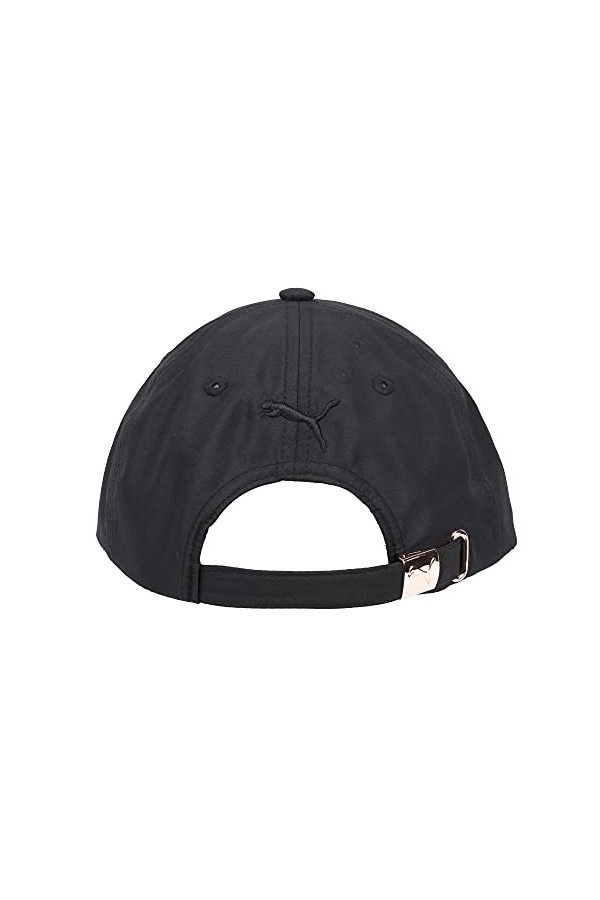 PUMA Casquette Ajustable Evercat Opal Capuchon, Noir/Or Rose, Taille Unique Femme