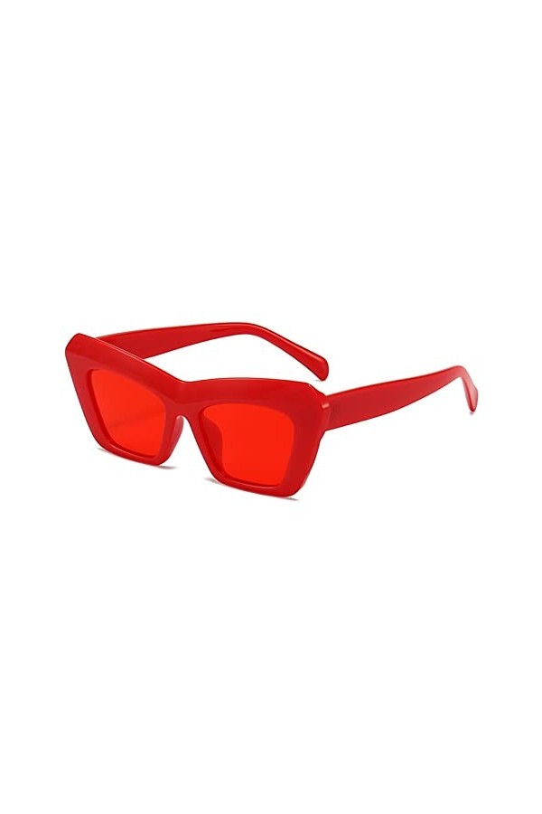 EkeNoz Lunettes de soleil œil de chat rétro for hommes et femmes, for vacances en plein air, tendance, Shopping, UV400, cadea