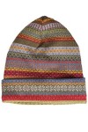 Invero, Bonnet en laine mérinos Sissi, 100 % laine - Multicolore - Taille Unique