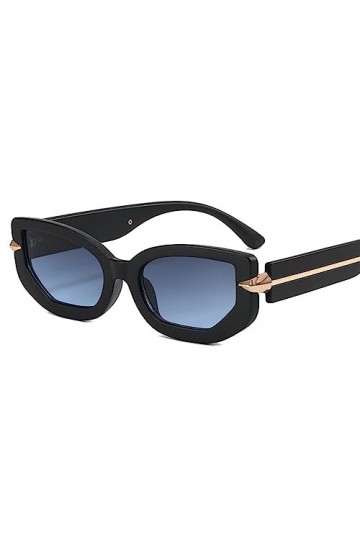 EkeNoz Lunettes de soleil rétro œil de chat, petite monture, for hommes et femmes, tendance, Shopping, sport, cadeau Color :