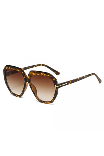 RUDELL Lunettes De Soleil Femme Lunettes De Soleil En Forme De T À Grande Monture Lunettes De Soleil Lunettes De Soleil Décon