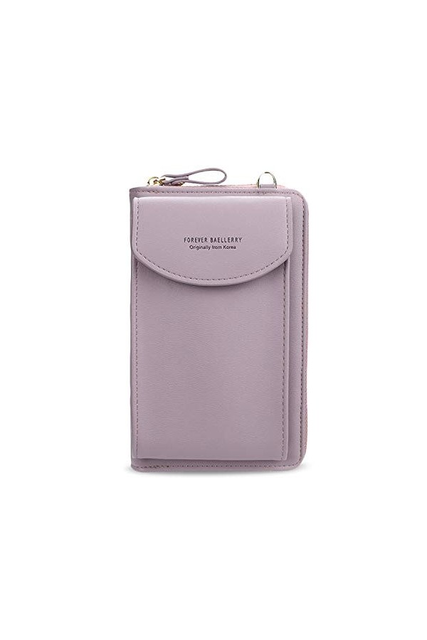 FANDARE Mode Sac Bandoulière Sacoche Portefeuille Léger pour téléphone Portable Crossbody Bag Sac dépaule Femmes pour Fille 