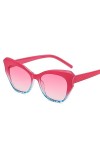 EkeNoz Lunettes de soleil for femmes, mode plein air, vacances, vacances, tendance, Shopping, sport, cadeau Color : H, Size 