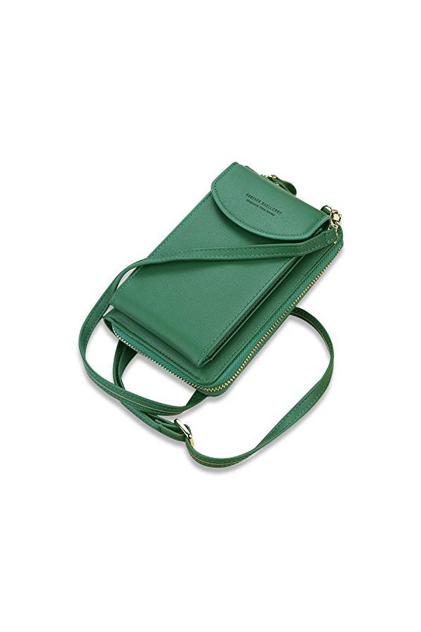 FANDARE Mode Sac Bandoulière Sacoche Portefeuille Léger pour téléphone Portable Crossbody Bag Sac dépaule Femmes pour Fille 