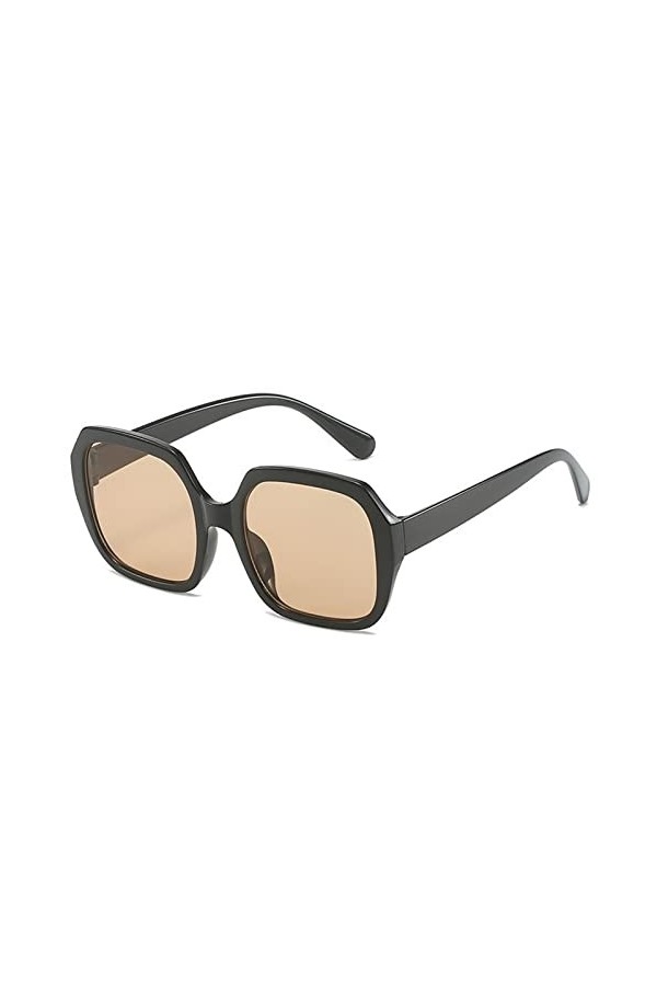 Carré grand cadre UV400 hommes et femmes lunettes de soleil en plein air à la mode banlieue Sport lunettes de soleil cadeau 