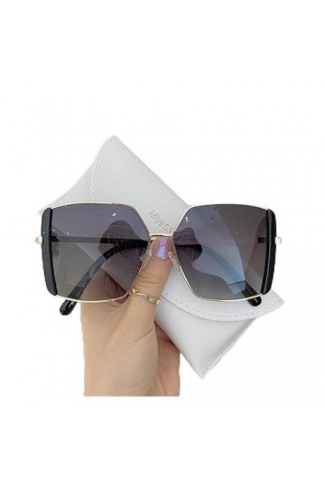 EkeNoz Lunettes de soleil polarisées for femmes, vacances en plein air, conduite, tendance, Shopping, UV400, cadeau Color : 