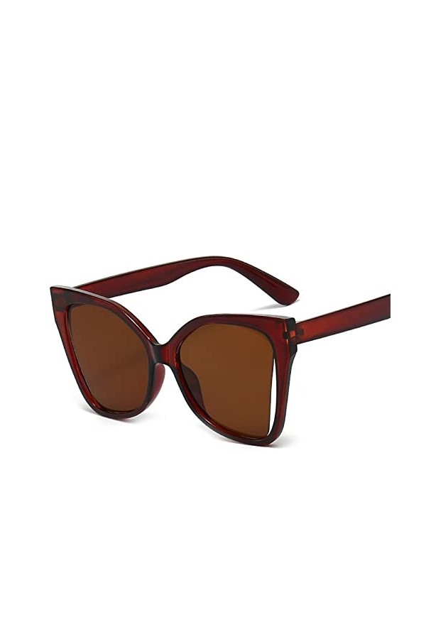 EkeNoz Lunettes de soleil œil de chat for femmes, grand cadre, Sport, Photo, Shopping, décoratives, tendance, Sport de banlie