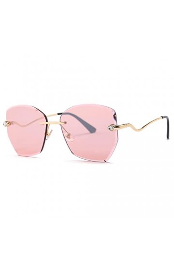 XKUN Lunette De Soleil Femme Lunettes De Soleil Surdimensionnées Femmes Mode Rétro Grand Cadre Grand Cadre Noir-E