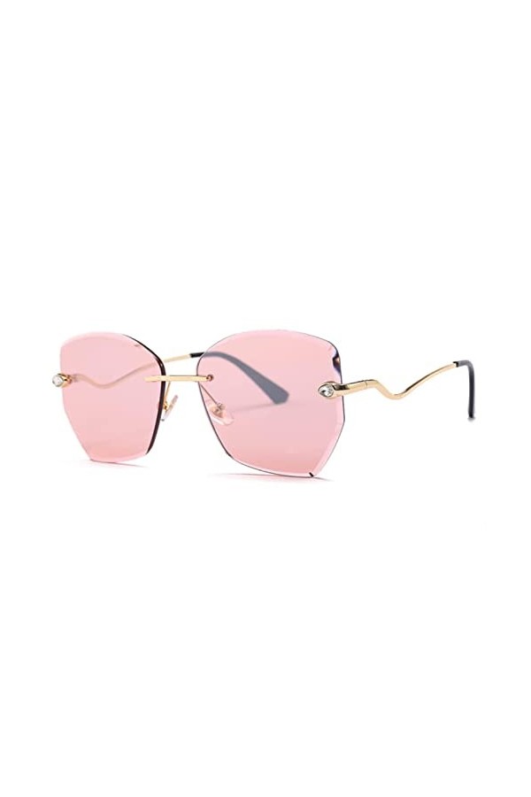 XKUN Lunette De Soleil Femme Lunettes De Soleil Surdimensionnées Femmes Mode Rétro Grand Cadre Grand Cadre Noir-E