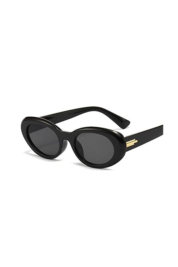 EkeNoz Lunettes de soleil UV400 à monture ovale for hommes et femmes, monture ovale, for Sports de plein air, Shopping, tenda