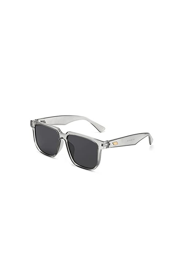Lunettes de soleil carrées à grande monture for hommes et femmes, for Shopping en plein air, tendance, Sport de banlieue, UV4