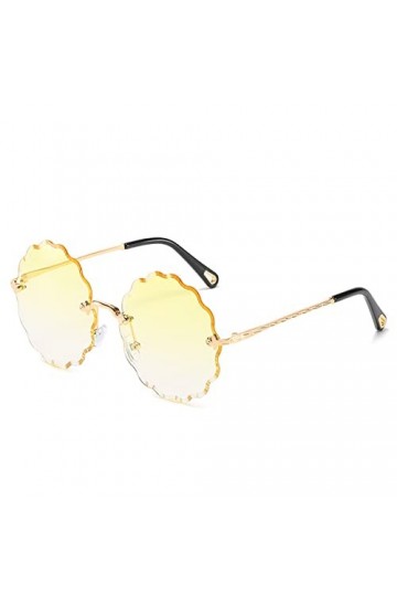 EkeNoz Lunettes de soleil de vacances en plein air sans cadre for femmes, cadeau de Sport de banlieue tendance Color : 4, Si