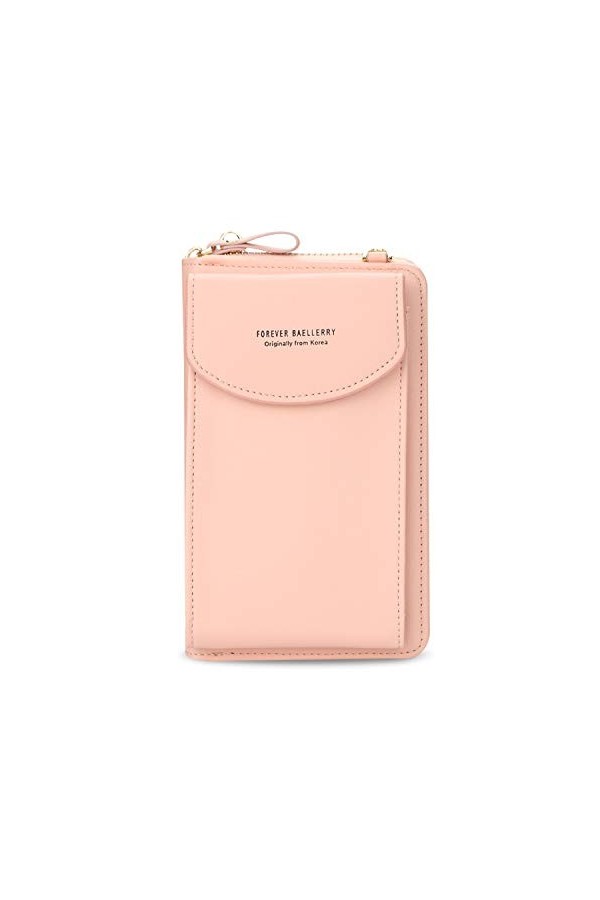 FANDARE Mode Sac Bandoulière Sacoche Portefeuille Léger pour téléphone Portable Crossbody Bag Sac dépaule Femmes pour Fille 