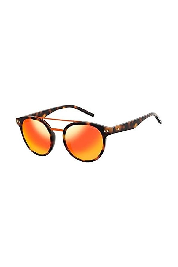 Polaroid PLD 6031/S AI Montures de Lunettes, Marron Havana/Grey Pink , 49 Mixte Adulte