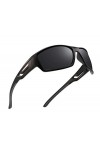 PUKCLAR Lunettes de soleil Hommes Polarisées Léger TR90 Frame UV400 Spring Hinges Sunglasses