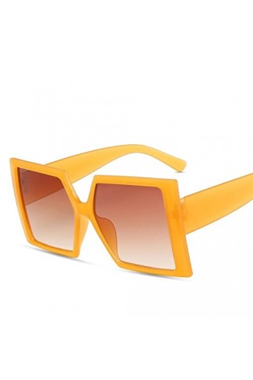 Lunettes de soleil carrées à grand cadre, for la plage, les vacances en plein air, for hommes et femmes, UV400, for conducteu