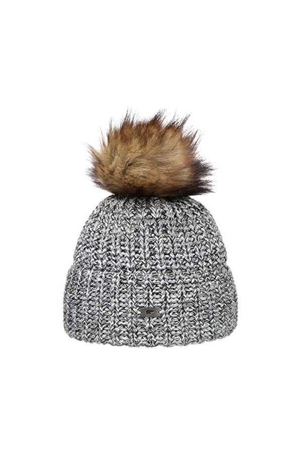Eisbär Felia Lux Mü Bonnet pour Femme Taille Unique graumele-h.Braun