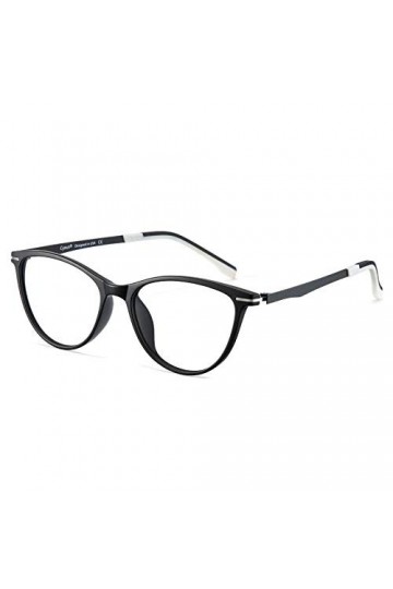 Cyxus Lunettes de soleil anti-lumière bleue - Anti-UV - Œil de chat - Monture de lunettes vintage - Style tendance pour lext