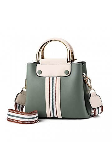 FANDARE Portable Sac a Main Bandoulieres Sacs Dépaule Besaces Femmes Porté Epaule Sacoche Cuir PU Étanche Voyage Travail Tél