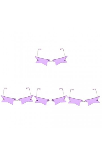 jojofuny 4 Pièces Des Lunettes De Soleil Lunettes De Soleil Femme Lunettes Dinfluence Lunettes Drôles Lunettes De Fête Lunet