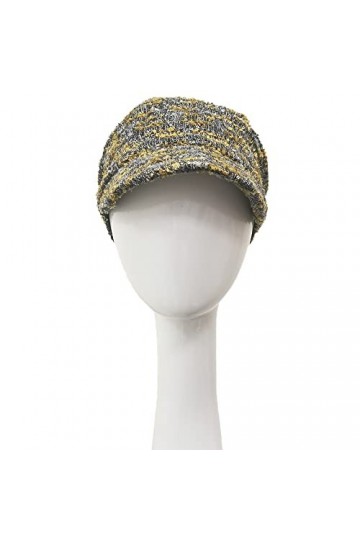 CAREBELL Capri Tweed Ambar Casquette oncologique en bambou pour chimiothérapie ou alopécie, gris, Taille Unique