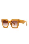 HPIRME Lunettes de soleil à monture carrée femmes Vintage Rivet Decor lunettes de soleil yeux de chat nuances lunettes de sol