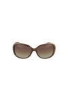 Polaroid P8430 La 581 58 Sunglasses, Noir Black/Brown , Femme