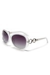 Lunettes de Soleil Polarisées Femmes, Mode Stylish Casual Lunettes de Soleil Oval Élégant UV 400 Protection - BLDEN