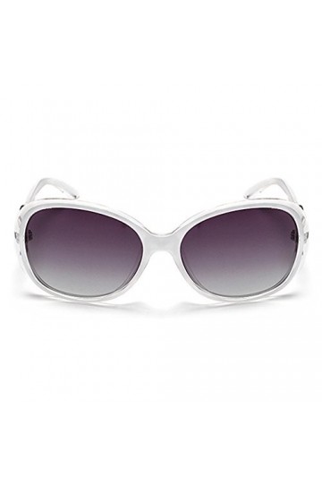 Lunettes de Soleil Polarisées Femmes, Mode Stylish Casual Lunettes de Soleil Oval Élégant UV 400 Protection - BLDEN