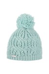 Seeberger Bonnet à Pompon Javina Bonnet pour lhiver Taille Unique - Turquoise 