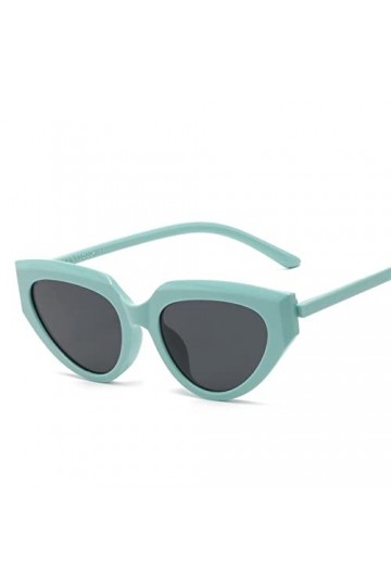 Lunettes de soleil triangulaires œil de chat for hommes et femmes, petite monture, tendance, Shopping, sport, cadeau Color :