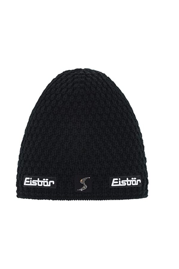 Eisbär Trail OS Crystal Austria Bonnet de ski, Noir , taille unique