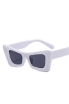 EkeNoz Lunettes de soleil œil de chat rétro for hommes et femmes, for vacances en plein air, conduite, tendance, Shopping, sp