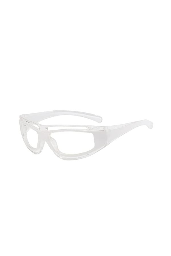 HPIRME Lunettes de soleil de sport en plein air femmes lunettes de soleil punk lunettes de soleil hommes lunettes UV400, F, t