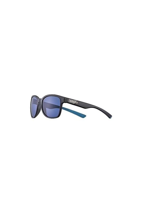 Solar Soledad Lunettes de Soleil, Noir Translucide, L Femme