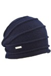 Seeberger Série Siebers Bonnet Femme, Bleu marine., Taille Unique
