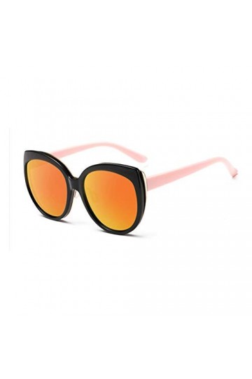 YIERJIU Lunettes Lunettes de Soleil Yeux de Chat pour Femmes Lunettes de Chat Mignonnes Lunettes de Soleil à Monture Bicolore