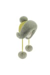 Bonnet dhiver pour femme - En fausse fourrure - Avec pom - Chapeau - Oreilles chaudes - Kint - Doublé - Joli chapeau de neig