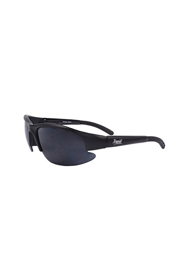 Rapid Eyewear lunette de soleil verre fumées pour hommes et femmes. Lunettes catégorie 4 pour les personnes souffrant de phot