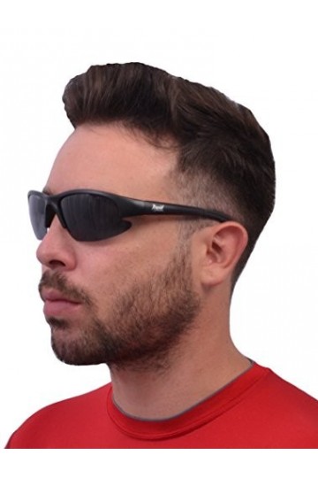 Rapid Eyewear lunette de soleil verre fumées pour hommes et femmes. Lunettes catégorie 4 pour les personnes souffrant de phot