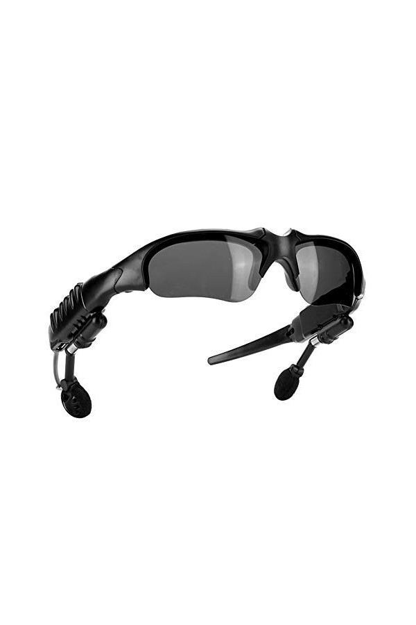 Tatiy Lunettes de soleil Bluetooth intelligentes, verres de sport sans fil Écouter de la musique faire des appels téléphoniqu