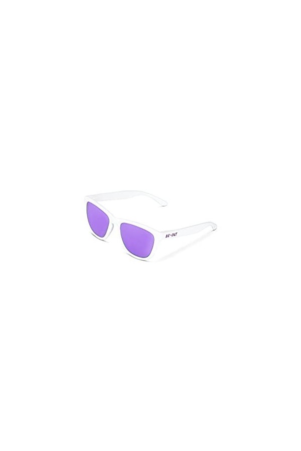 BE-OUT ICON Lunettes de Soleil Unisexe Hommes Femmes Verres UV400 Cat.3