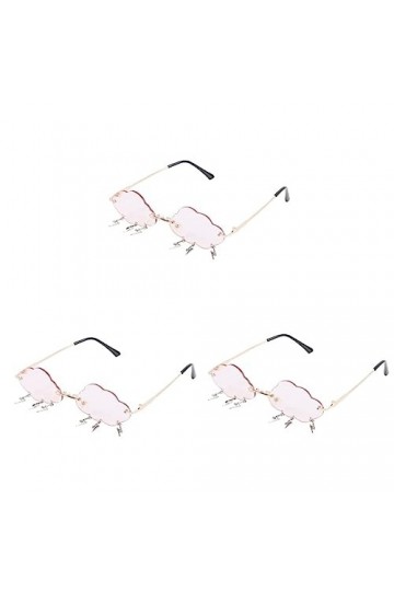 Abaodam 3 Paires Lunettes De Soleil Nuage Des Lunettes De Soleil Lunettes De Soleil Tendance Pour Femmes Lunettes De Soleil D