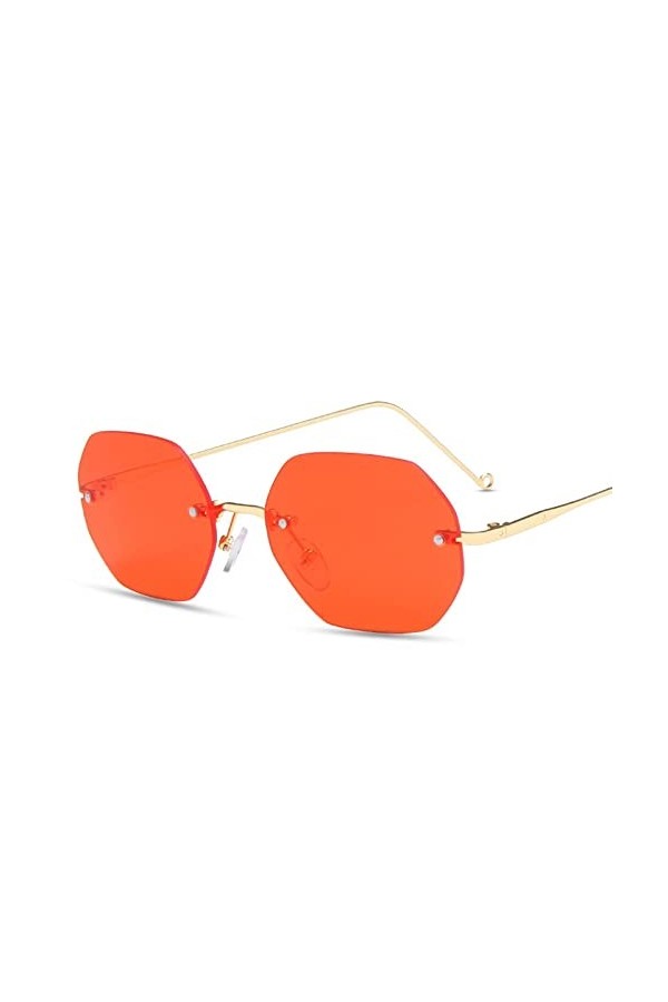 EkeNoz Lunettes de soleil de plage de vacances en plein air sans monture for hommes et femmes, lunettes de soleil de Shopping