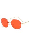 EkeNoz Lunettes de soleil de plage de vacances en plein air sans monture for hommes et femmes, lunettes de soleil de Shopping