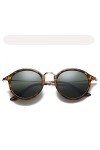 YIERJIU Lunettes Rétro Lunettes De Soleil Rondes Femmes Vintage Haute Qualité Marque Designer Lunettes Féminines De Cercle Sh