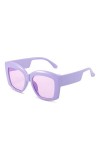 EkeNoz Lunettes de soleil à grande monture for femmes, for vacances en plein air, plage, conduite, Shopping, pare-soleil, cad